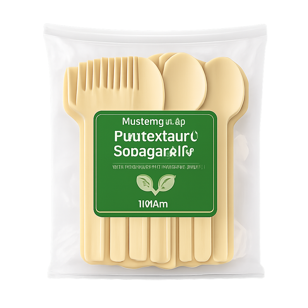 Disposable Cutlery Set | Eco-Friendly Party Cutlery (25 Sets)