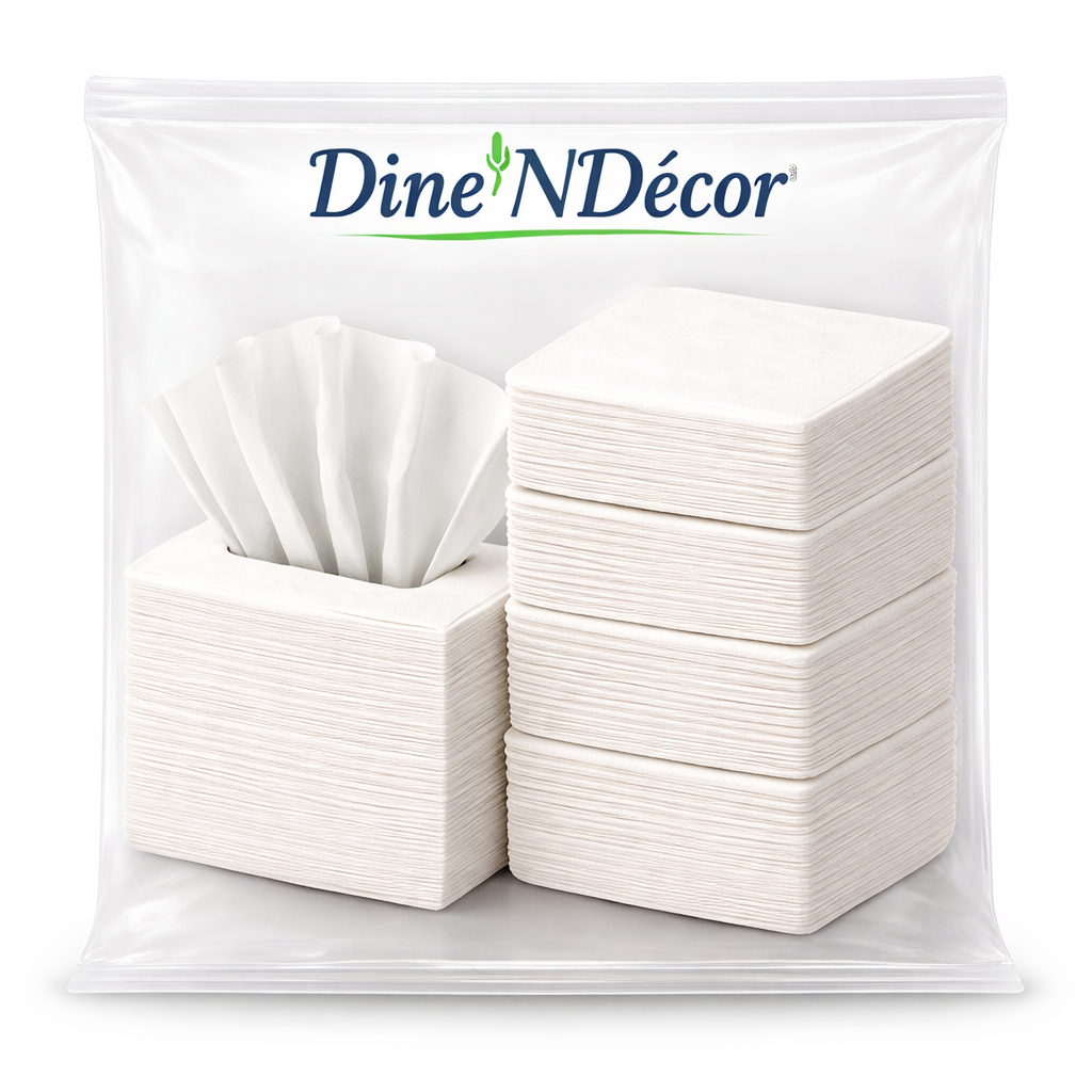 Paper Napkins & Tissues | Party Essentials (100 Count)