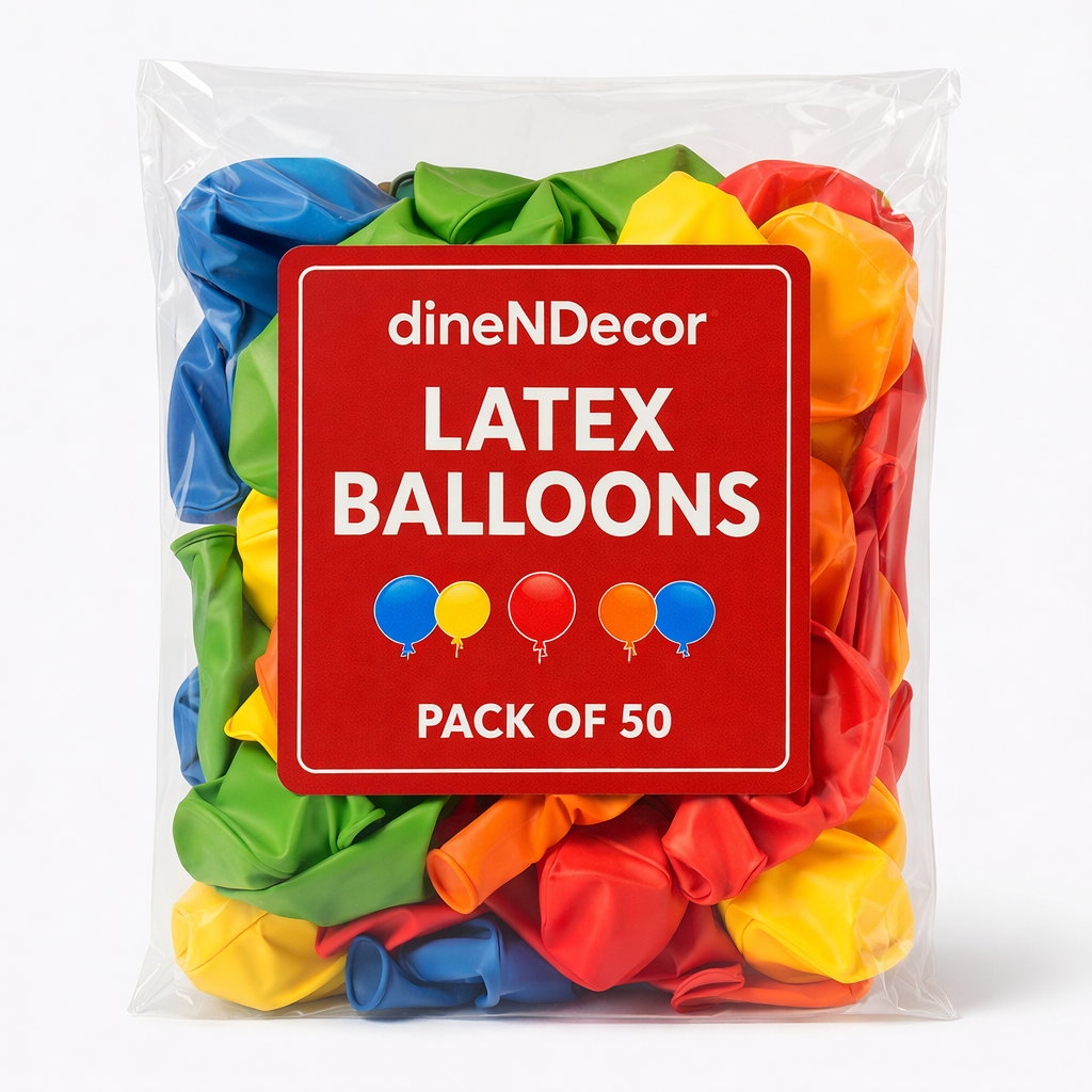 Latex Balloons – Pack of 50