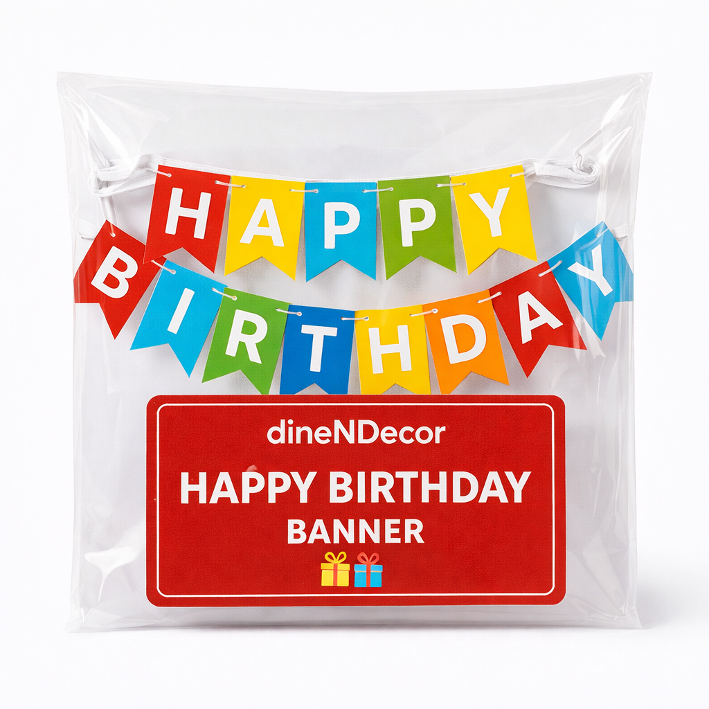 Happy Birthday Banner Decoration