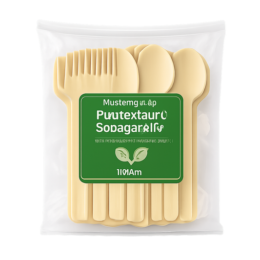 Disposable Cutlery Set | Eco-Friendly Party Cutlery (25 Sets)